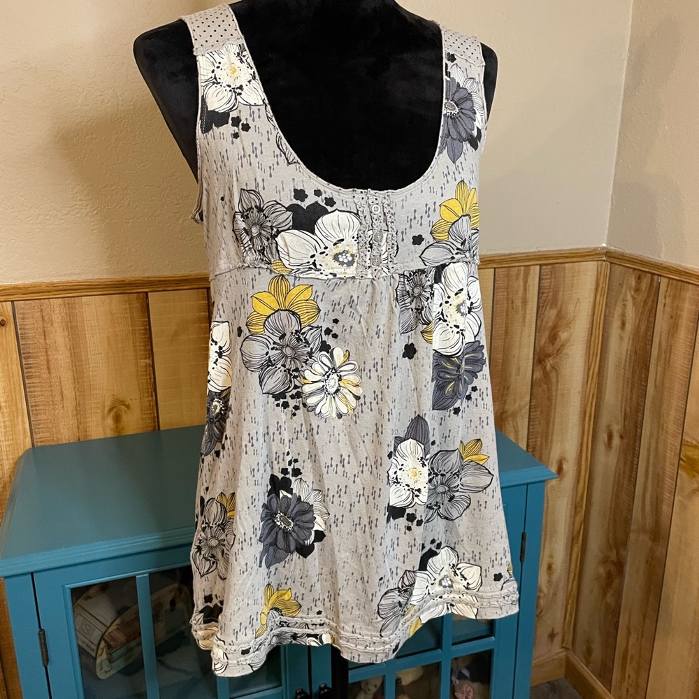 Decree Tank Top Jrs Sz L